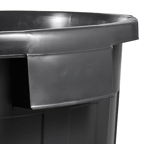 keeeper Supermax-Tonne mit Deckel, Polypropylen, 50 l, 50 x 55 x 50 cm, Mats, Graphit-Grau