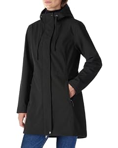 Outdoor Ventures Damen Lange Softshelljacke Wasserdichte Funktionsjacke