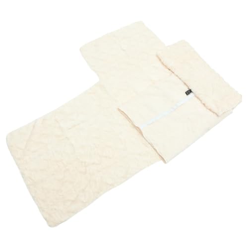 Funda para sofá de una plaza beige elástica para proteger sillones de deformaciones 2
