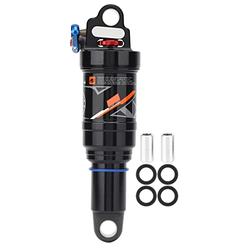 Bike Shock Absorbers, Mountain Bikes Soft Rear Frame Shock Struts Tail Air Pressure Springback Shock Hand Control Mountain Bikes Shock Absorber Bike Accessory (165mm)