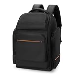 Trunab DJ Cable Backpack with 3 Detachable Dividers & Laptop Compartment, DJ Controller Bag for Microphones, Sound Equipment and Music Instrument