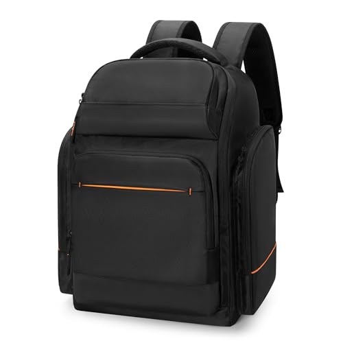 Trunab DJ Cable Backpack with 3 Detachable Dividers & Laptop Compartment, DJ Controller Bag for Microphones, Sound Equipment and Music Instrument