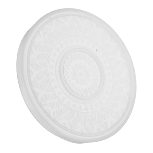 NUOBESTY Mandala Altlık Silikon Kalıp Epoksi Reçine Dökme Yuvarlak Kendin Yap Detaylı Mandala Desenli Yaratıcı Alet Ev Dekorasyonu Takı Tepsileri ve El Yapımı Bardak Altlığı