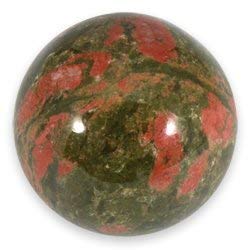 Unakite Medium Crystal Sphere ~4.5cm