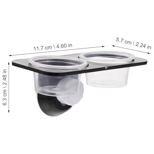 SUPVOX ঒��ޗp�t�[�h�{�E���Ɛ����ݏ�Z�b�g �z�Օt�����a�� 10�{�E������ �ۂ݃G�b�W �y�b�g����p