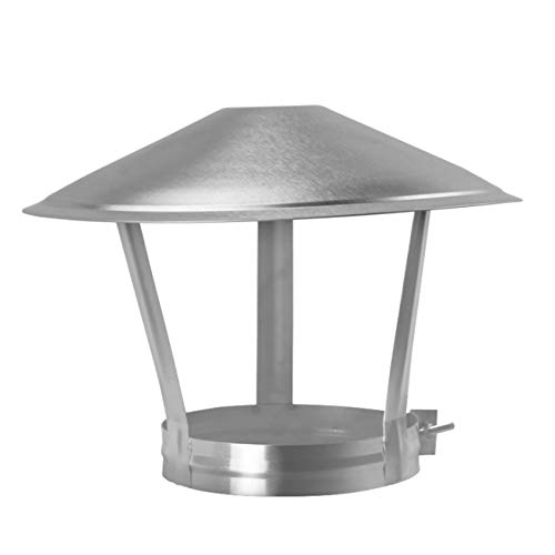 Chapeau de cheminée en acier inoxydable durable pour conduits de maison - 2