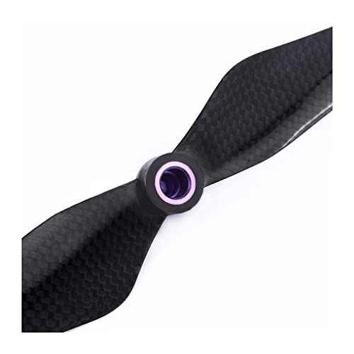 Qklyxr Hélice de fibra carbono 9450 8 piezas, accesorios autoblocantes Phantom 2 94x50, hoja duradera, for Dron Dji 3 3A 3P 3S P2V Hélice para dron de carreras FPV(Silver) - imagen 3