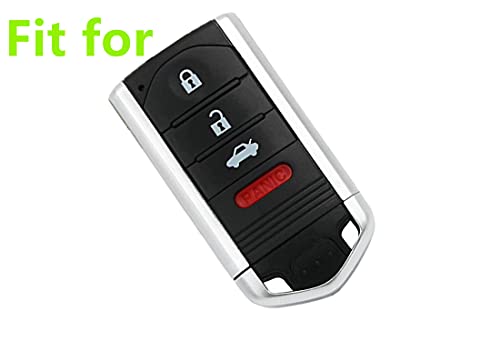 Smart Key Fob Covers Case Protector Keyless Remote Holder For Acura Mdx Tl Tlx Zdx Rdx Tsx Rl Zd Il M3N5Wy8145 (Not Fit Engine Hold Fob) Black Oem Part Number 267F-5Wy8145 #TOP3