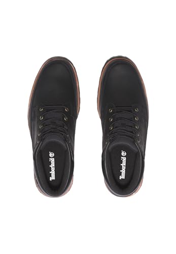 Timberland Men's Attleboro Pt Chukka, Black Full Grain, 13 US