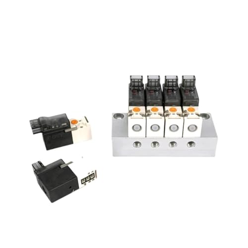 Électrovanne micro haute fréquence 10mm DC12V 2 positions N.C. - 3