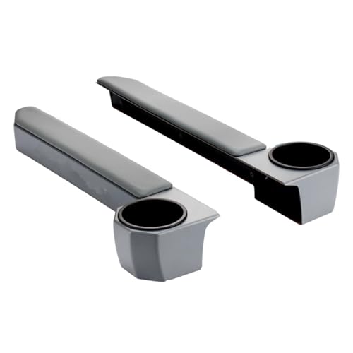 Compatible With For Land For Cruiser 70 76 79 For Hj75 Hzj75 Hzj79 Hdj79 2個 ドアアームレスト カップホルダーオーガナイザー 車内アクセサリー 車用ボトルホルダー(Gray)