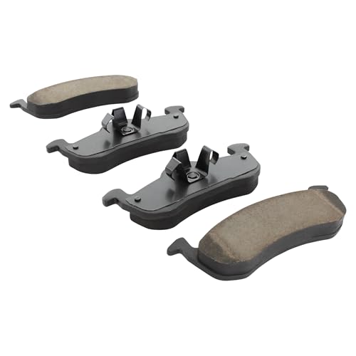 Image of QUALITY-BUILT Rear Semi-Metallic Brake Pads, Black Series 1003-1279M, Compatible with 2007-2019 Ford /Lincoln (Expedition, MKT, Navigator)