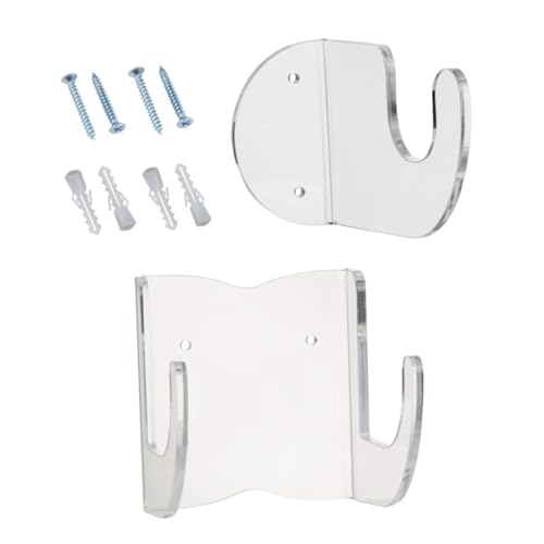 BESPORTBLE 1 Set Acoustic Guitar Hanger Stylish Signature Guitar Wall Rack Easy Installation with Screws for Bedroom Living and Study Supports Various String Instruments