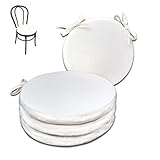cojin redondo silla comedor  2 cojines redondos para sillas Bistrot