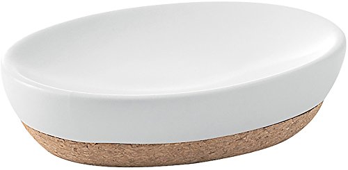 Gedy Ilary Jabonera, Cerámica, Blanco, 9.5 X 13 X 3 Cover