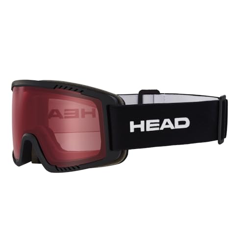 Masque de ski Head Contex Youth Cat1 noir pour garçon en taille unique