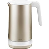 ZWILLING Enfinigy 1.5-Liter Cool Touch Stainless Steel Electric Kettle Pro, Tea Kettle, Gold
