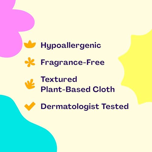 Image of Hello Bello Premium Fragrance-Free Baby Wipes, with Chamomile & Aloe Extracts for Sensitive Skin - 18 Resealable Packs = 1080 Total Wipes