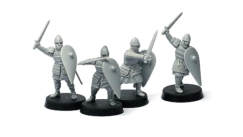Brother Vinni Italo-Norman Crusaders, 28mm Resin Miniatures for Tabletop Wargaming