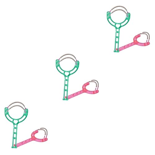 Didiseaon 3sets Spring Hair Removal Device Manual Epilator for Face Non-harsh Hair Cleaning Tool 2pcs*3 Random Color