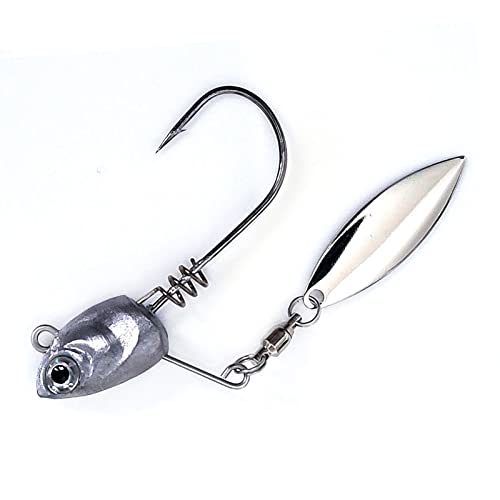 Gamakatsu 435410-1/4 Sous Spin Head Mini 1/4 leurre de peche discrete
