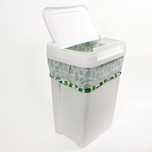 Osocozy Cloth Diaper Pail Liner - Reusable, Washable, Waterproof Wet Bag With Drawstring. Excellent For Diaper Pails, Garbage Cans, Laundry, Recycling And Storage - Cactus #TOP3