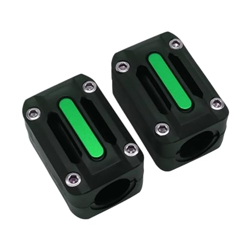 �o�C�N�o���p�[�h���b�v�h�~�u���b�N �̂��߂� Rebel CMX300 CMX500 2017? 2021 22/25/28mm �I�[�g�o�C�G���W���N���b�V���o�[�ی�o���p�[�K�[�h�u���b�N(Green)