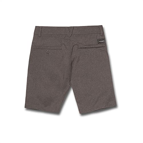 Volcom Little Frickin Cross Shred Hybrid Stretch Chino Short (Big Boys & Little Boys Sizes), Charcoal Heather, 3 #TOP1