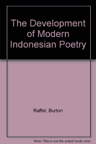The Development of Modern Indonesian Poetry 9990435065 Book Cover
