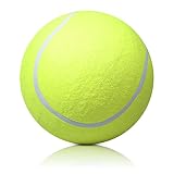 XIANZI Riesen Tennisball 24 cm Pet Toy Signature Jumbo Big Tennis Ball Tennisbälle für vorgeschnitten