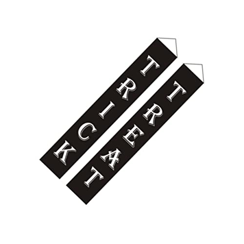 PRETYZOOM 1 De Banner De Bandeira Decoração De Porta De Entrada Cortina De Porta Decoração Ao Ar Liv