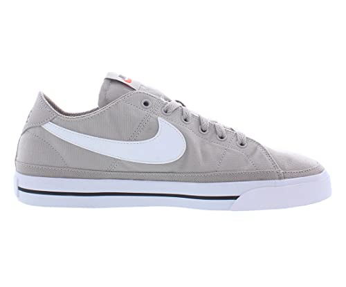 Image of Nike Men's Court Legacy Canvas Tennis Shoe (COLLEGE GREY /WHITE-BLACK 7 UK (7.5 US) CW6539-001)