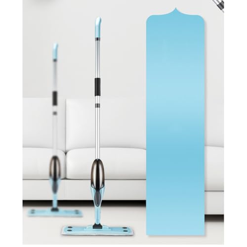 PENIKOKO スプレー式転フロアモップ 軽量アルミハンドル付き マイクロファイバークロス対応 フローリング 木製 ル床用 広角自在で隅々まで清