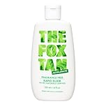 The Fox Tan Fragrance-Free Rapid Tanning Elixir, Tanning Accelerator Lotion For Darker & Faster Tans, Flawless Tans, Vegan & Cruelty-Free, 120ml
