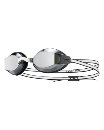 Image of TYR Adult Black Ops 140 EV Goggles - Racing Performance Swim Goggles | Low Profile Drag Reduction | 140-Degree Peripheral View | Durafit Silicone Gaskets | 4 Removable Nosebridges