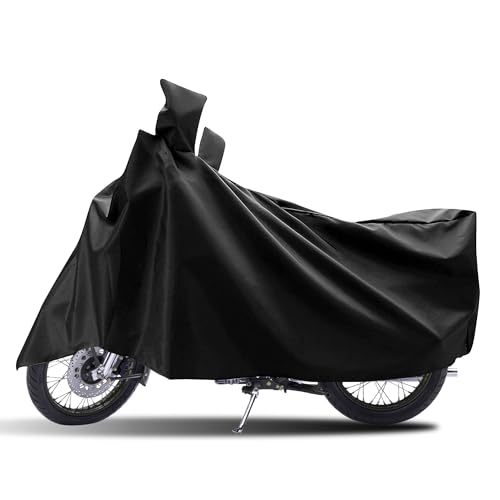 CABIUS Universal Motorcycle Cover, UV Protection, Dustproof Bike Body Cover for Two Wheeler,...