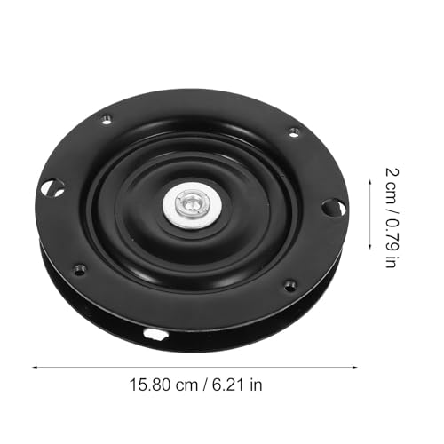 Accessoire pour siège de bateau et tabouret : plaque rotative 6" - 3