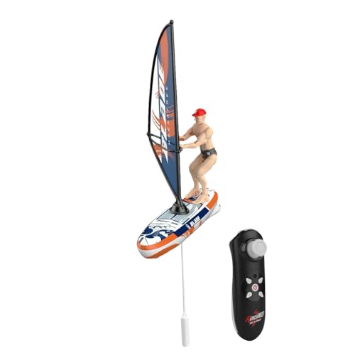 Bateau RC étanche à double coque pour éviter les pannes dans l'eau de jeu de piscine