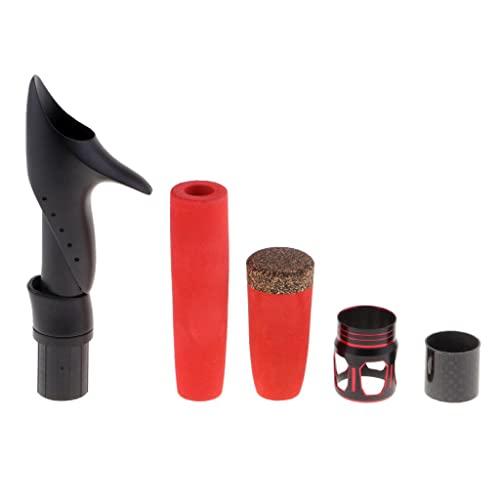 Menolana EVA Casting Rod Handle Grip and Reel Seat DIY Fishing Rod Building Repair, 13.5cm