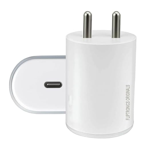 Image of Original 45W Type C Fast Charger Adapter for 2a Plus /Phon 2A /Phon 2 /CMF, 3A Charger 1 /Buds /Ear Stick, 45 W USB C Charging Adaptor, 45watt Charge Smartphone, White (DEC183)