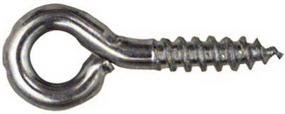 N118-430 1.90 in. Small Screw Eye44; Pack - 8