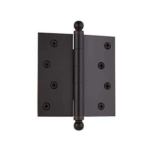 Image of Nostalgic Warehouse Ball-Tip Residential Door Hinge with Square Corners