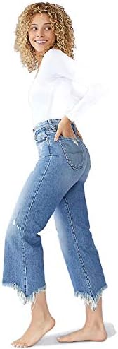 lee vintage modern cropped wide leg jeans
