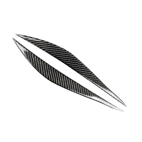 Sourcil phare voiture en fibre de carbone véritable pour Série 3 F30 style sport haut de gamme