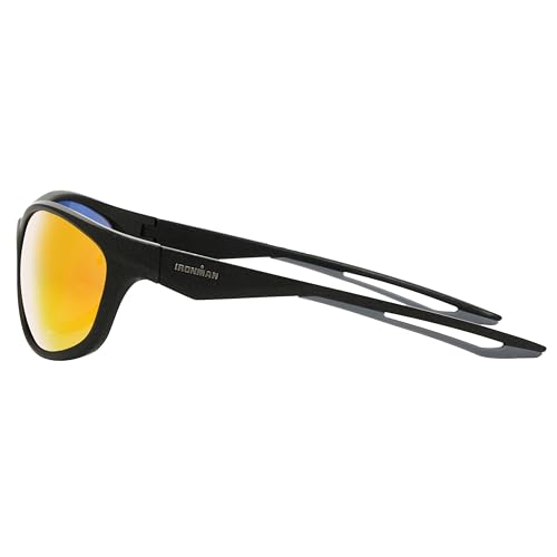 Men's Glide Wrap Sunglasses, Black, 63mm3