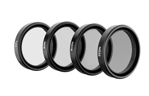 �݊���������܂��h���[�~�[DJI - CPL/ND8/ND16/ND32�����Y�t�B���^�[�Z�b�g�AAction 3/4/5 Pro�J�����p�A���~�����t���[��