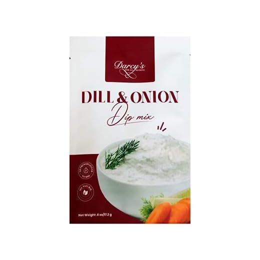 Darcy's For All Seasons, Dill and Onion Dip Mix .6 oz - 1-Pack