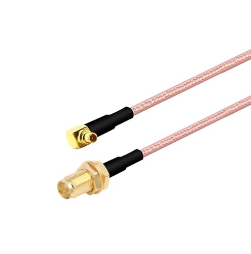 10/bg Xg[g 180°/ p 90° vO RG178 sOe[ R*/F Wp[(RP SMA F to MMCX M90,10CM)