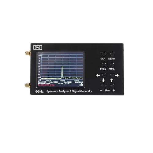 Analizador de espectro 6GHz SA6 para mediciones de radio exactas con brújula