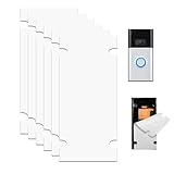 Ulmervion 6Pcs Heavy-Duty No-Drill Tape for Ring Battery Video Doorbell Mount, Strong Adhesive Pads Doorbell Door Mount for Houses Apartments Office